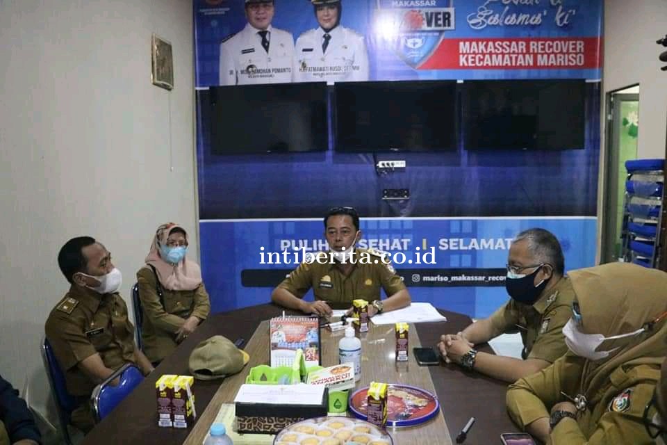 Ini Dibahas Camat Mariso dan 9 Lurah dalam Rapat Koordinasi 
