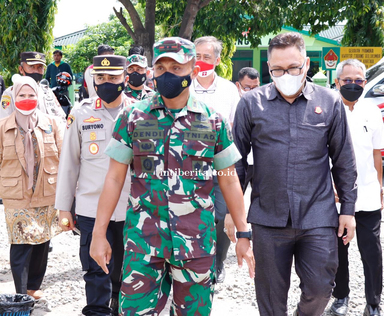 Forkopinda Bulukumba Ikuti Pantauan Vaksin Oleh Kapolri.