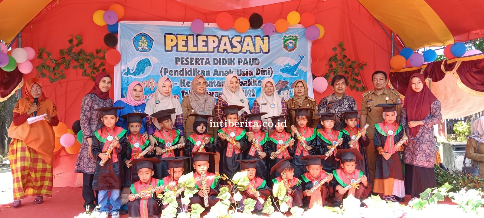 Pelepasan Peserta Didik PAUD Se-Kecamatan Labakkang Semarak Dan Sukses