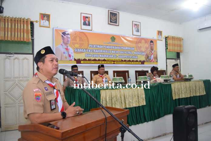 Kemenag Sinjai Gelar Pelatihan Pendidikan Kepramukaan