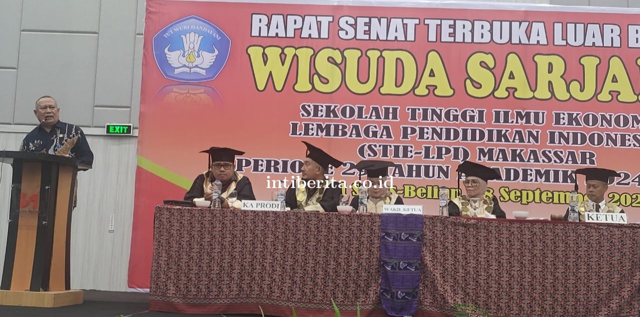 Prestasi Luar Biasa, STIE LPI Makassar Telorkan 81 Sarjana Akuntansi