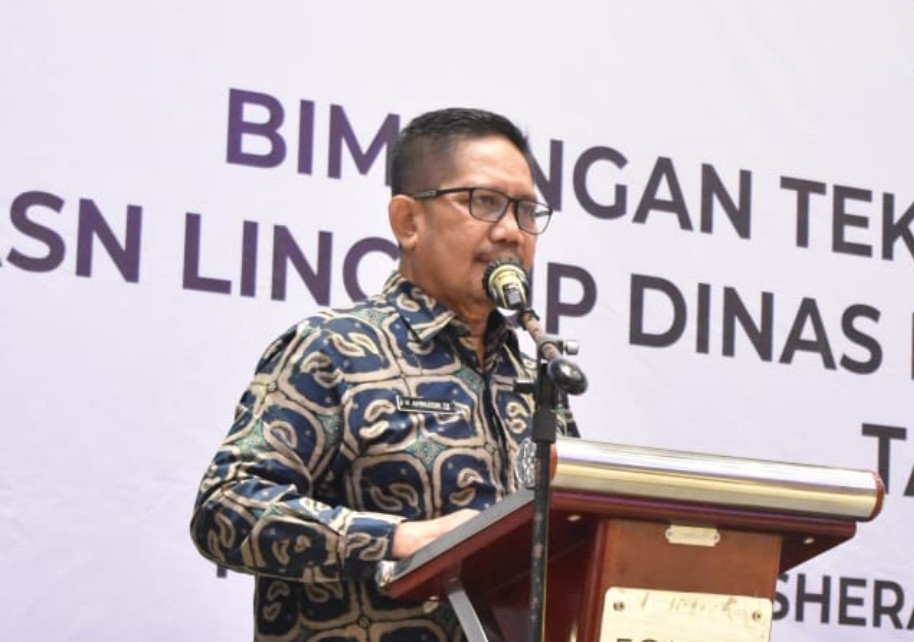 Sekdis Pendidikan Makassar Bimbingan teknis Kenaikan Pangkat ASN Lingkungan Dinas kota Makassar