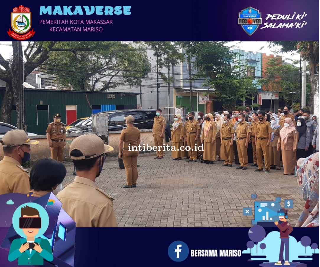 Apel Pagi, Sekcam Mariso Beri Arahan Terkait Kota Makassar Menuju Kota Makaverse